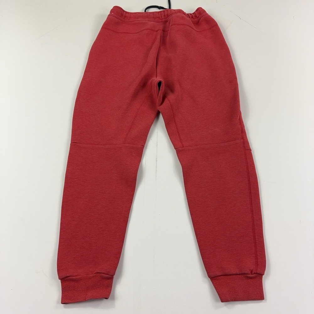 Nike Tech Fleece Jogger Pants Mens Medium University Red Black FB8002-672